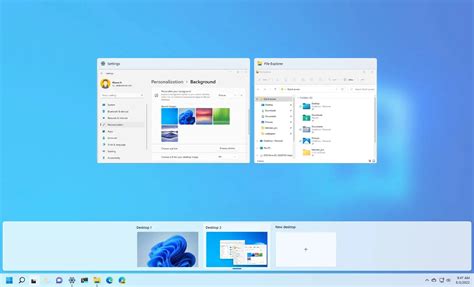 How to customize desktops on Windows 11