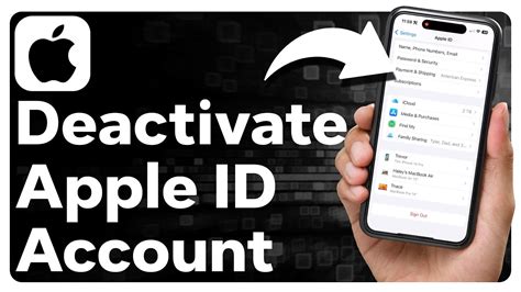 How to deactivate Apple ID account