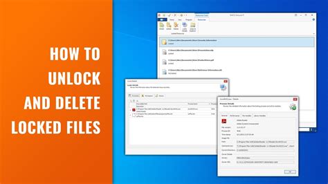 How to delete locked files