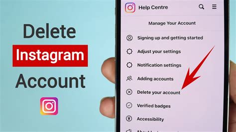 How to delete your Instagram account