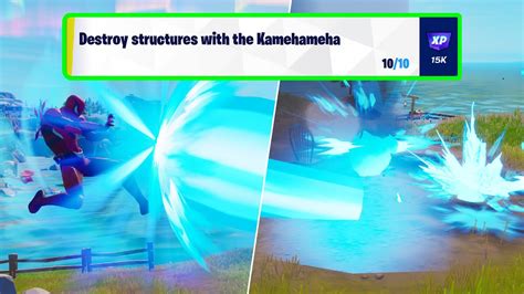 How to destroy structures with Kamehameha