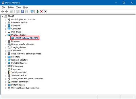 How to determine your video card info from Device Manager