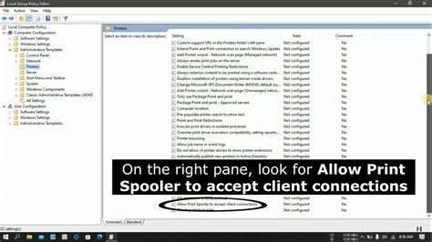 How to disable Print Spooler service on Windows 10