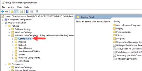 How to disable Settings and Control Panel using Group Policy