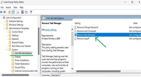 How to disable Task Manager using Group Policy