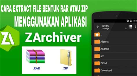 How to distill RAR single file with ZArchiver
