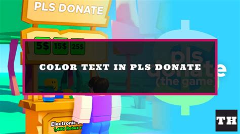 How to do Color Text & Custom Fonts in PLS Donate - Try Hard 
