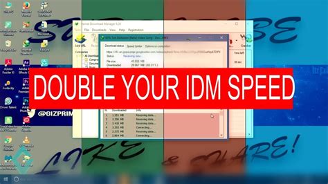 How to double IDM Downloading Speed