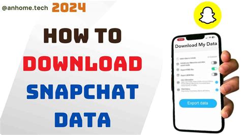 How to download Snapchat data on iPhone and Android