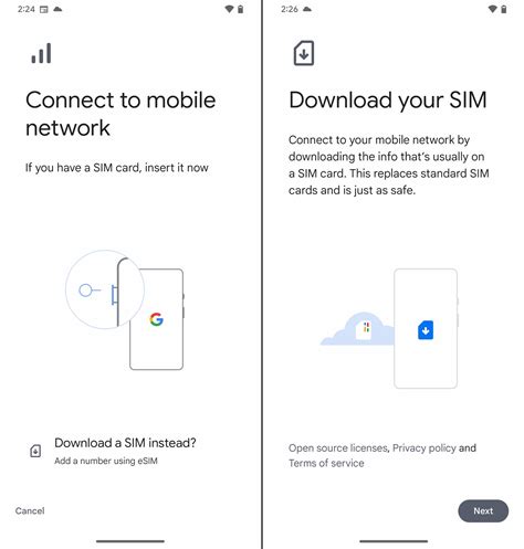 How to download an eSIM to your Android phone