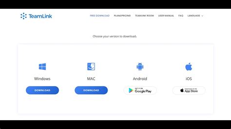 How to download the TeamLink app and use it on your computer