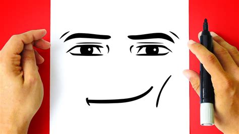 How to draw roblox man face｜TikTok Search