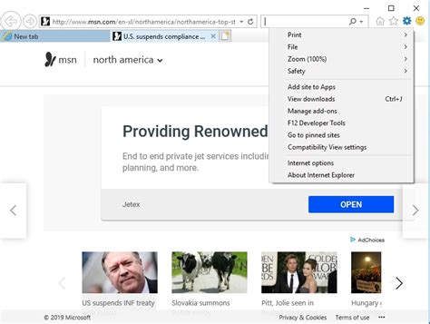 How to enable touch Internet Explorer in Windows 10