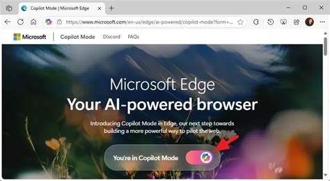 How to enable Copilot integration for Microsoft Edge