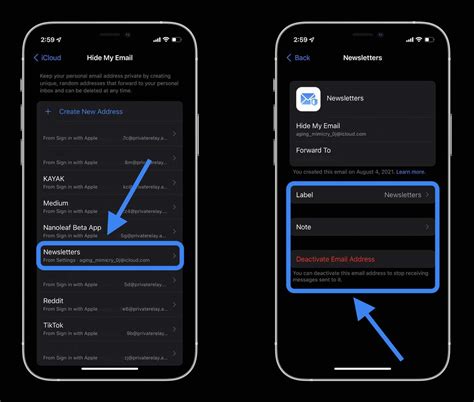 How to enable Hide My Email in iOS 15 on iPhone