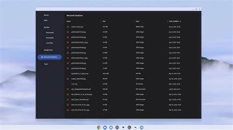 How to enable OneDrive in the Chrome OS Files app