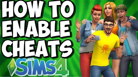 How to enable Sims 4 cheats