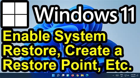 How to enable System Restore on Windows 11