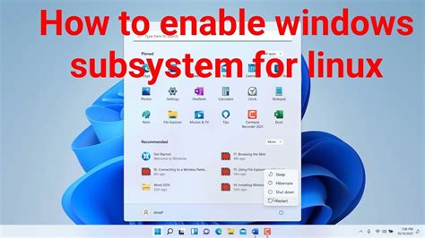 How to enable Windows Subsystem for Linux