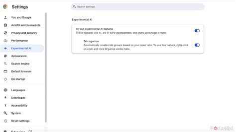How to enable and use Tab Organizer AI feature in Chrome