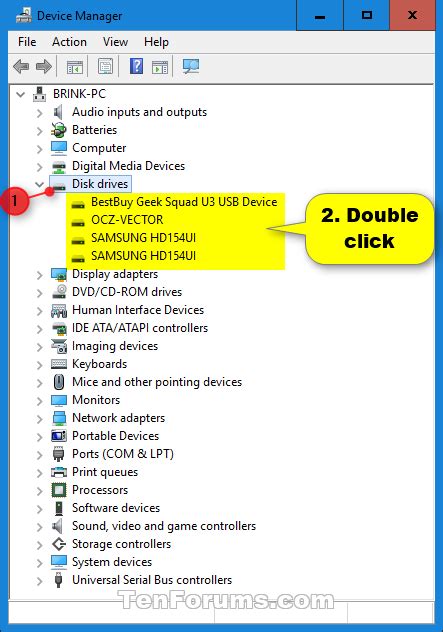 How to enable disk write caching on Windows 10