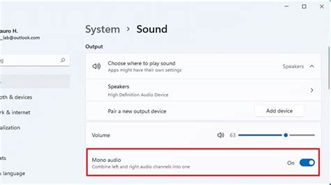 How to enable mono audio on Windows 11