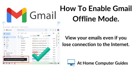 How to enable offline mode for Gmail