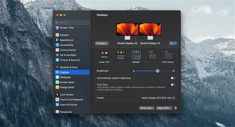 How to enable or disable True Tone on Mac