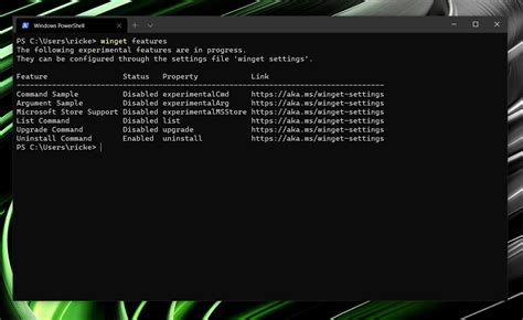 How to enable the uninstall feature in Windows Package Manager Preview