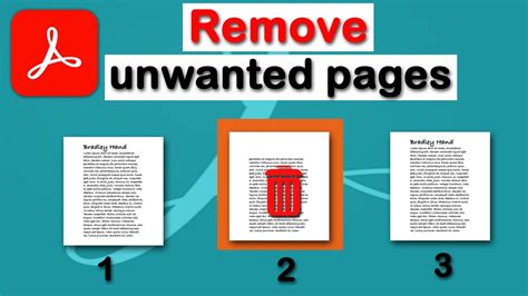 How to erase Those Unwanted Pages