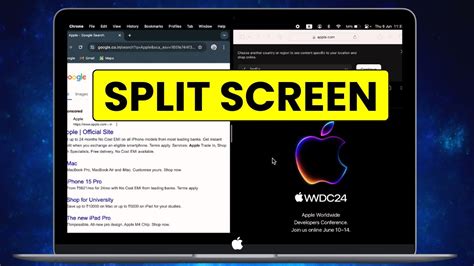 How to exit Split Screen View on Mac