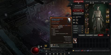 How to extract and equip aspects