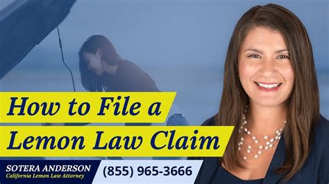 How to file a lemon law claim in New York