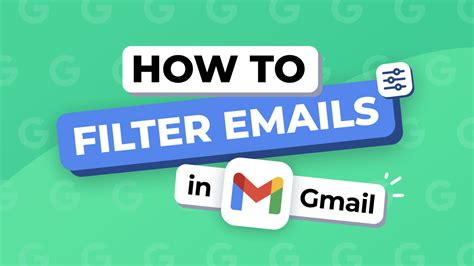 How to filter your emails in Gmail