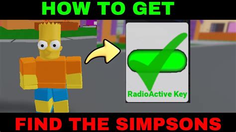 How to find Radioactive Key in Find the Simpsons - YouTube