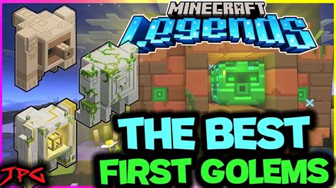 How to find and use First Golems in Minecraft Legends