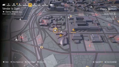 How to find the Textiles Vendor in The Division 2