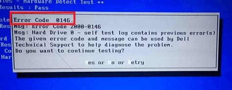 How to fix Dell PC error code 0146