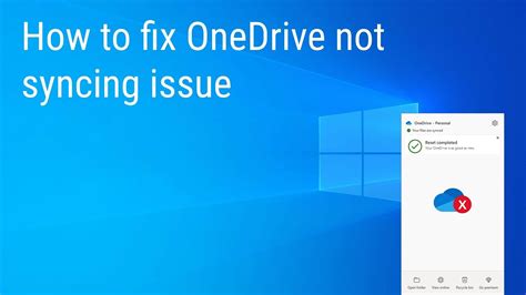 How to fix OneDrive file sync issues