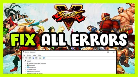 How to fix Street Fighter V launch issues