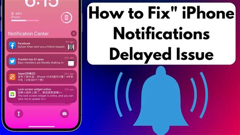 How to fix delayed notifications on iPhone