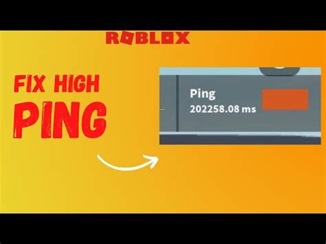 How to fix high ping in roblox 2022 | lower ping in roblox - YouTube