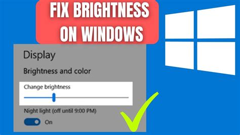How to fix max display brightness