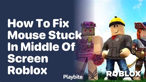 How to fix your mouse on Roblox - Quora