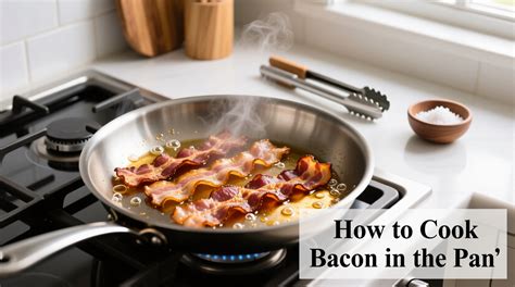 How to flip bacon