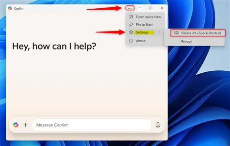 How to forcibly access Copilot through shortcut on Windows 11