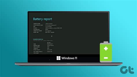 How to generate a Battery Report on Windows 10 and Windows 11