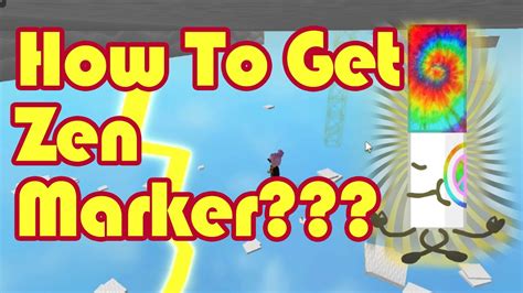 How to get #164 Zen Marker in Find the Markers on Roblox!!! #zen 