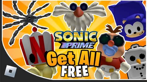 How to get ALL ITEMS in SONIC PRIME EVENT!! (Roblox Sonic 