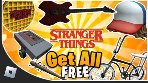 How to get ALL ITEMS in STRANGER THINGS EVENT!! (Roblox 